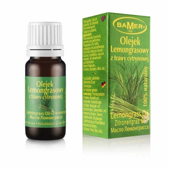 Olejek eteryczny Lemongrasowy z trawy cytrynowej 7ml BAMER