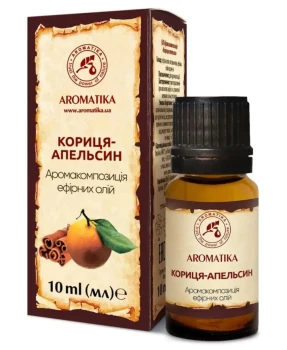 Olejek eteryczny Cynamon-pomarańcza 10ml AROMATIKA