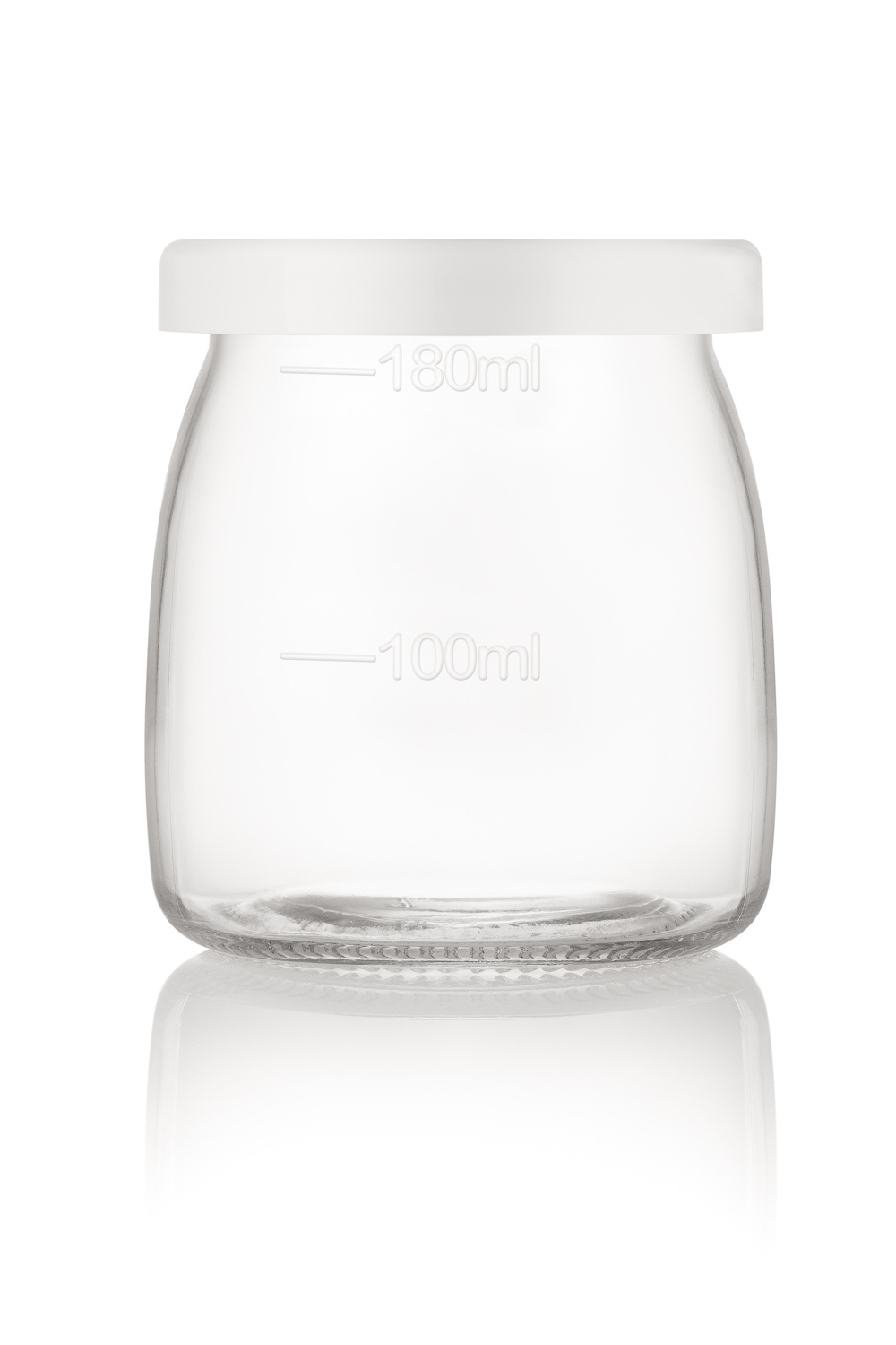 Szklany słoik 180 ml do jogurtownicy YooGo TE-35 Transa Electronics