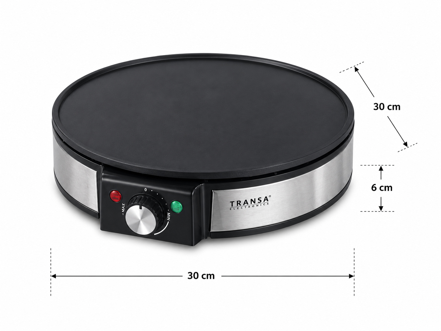 Naleśniki przygotowane na naleśnikarce PancakeMaker Transa Electronics